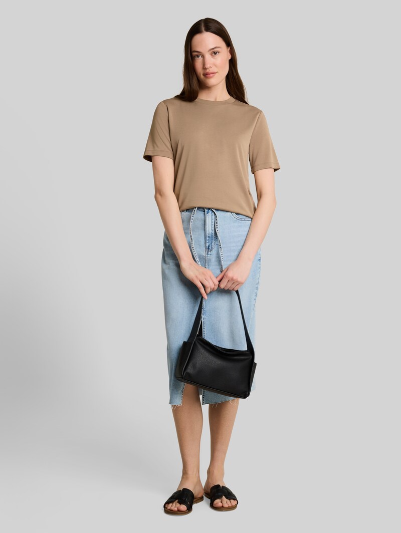 Tom Tailor Loose Fit T-Shirt - Mink Beige