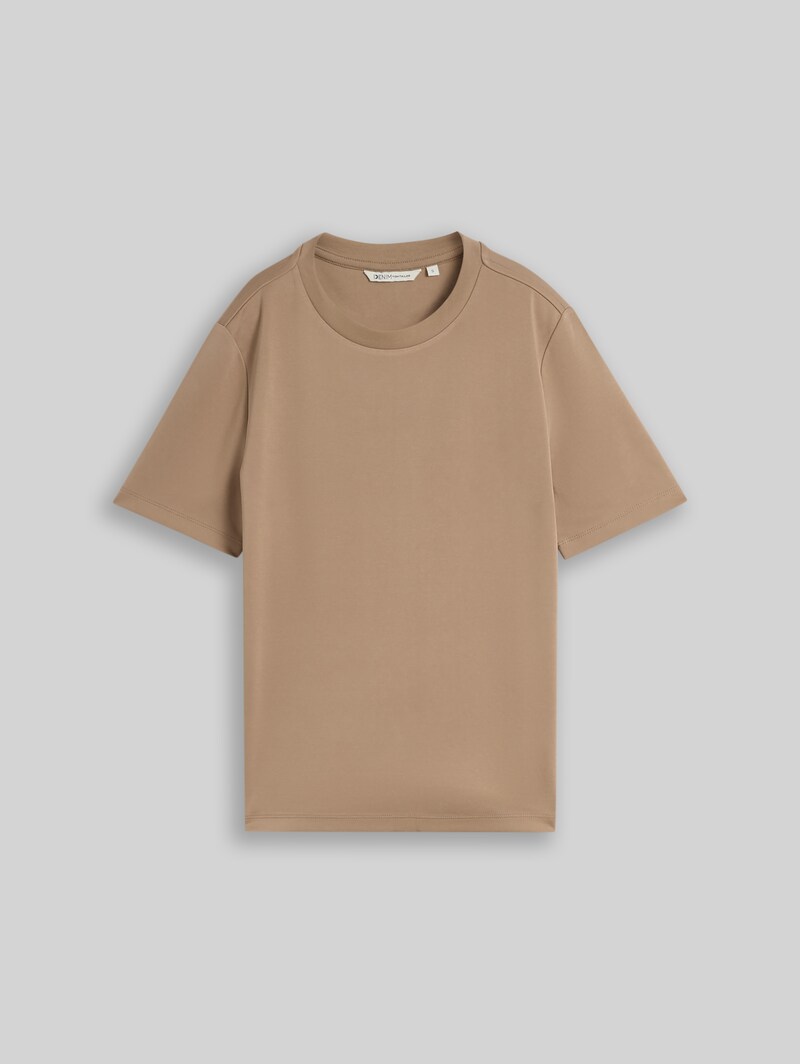 Tom Tailor Loose Fit T-Shirt - Mink Beige