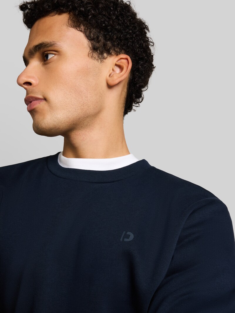 Tom Tailor Basic Sweatshirt - Sky Captain Blue