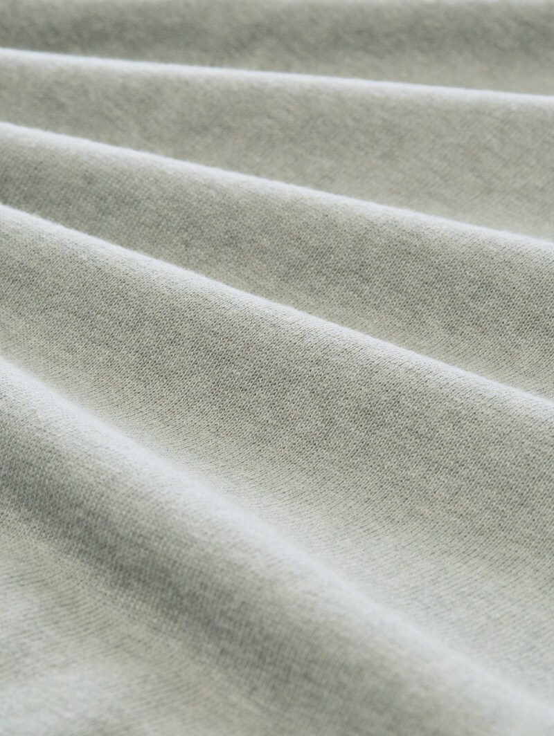 Tom Tailor Basic Strickpullover aus Baumwolle - Iron Mint Melange