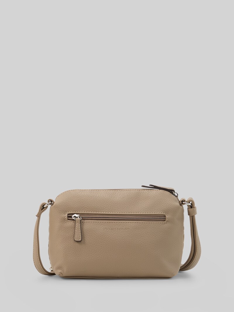 Tom Tailor TTXANTHIA Umhängetasche mit Logo-Prägung - Taupe / Taupe