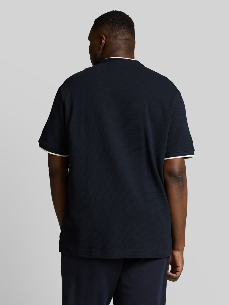Tom Tailor Plus Size - Poloshirt mit Brusttasche - Sky Captain Blue Ottoman