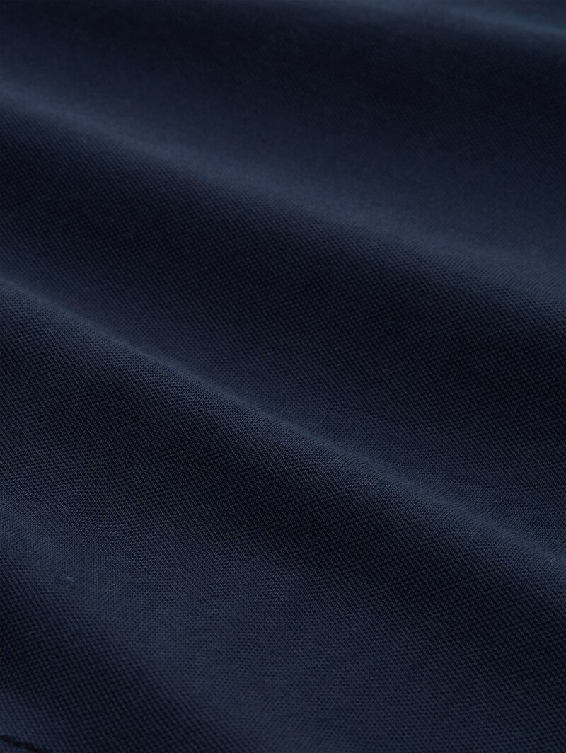Tom Tailor Loose Fit Poloshirt - Sky Captain Blue