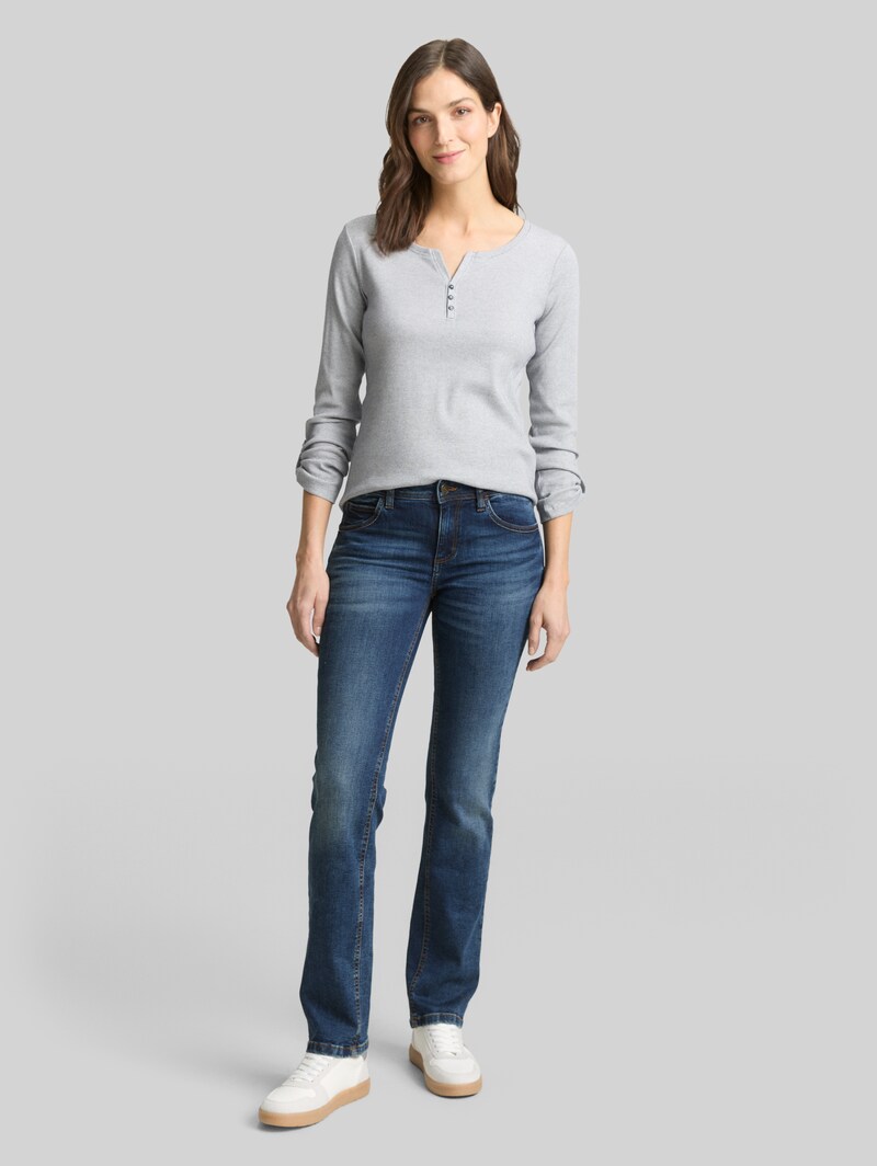 Tom Tailor TTALEXA STRAIGHT Jeans - Mid Stone Wash Denim