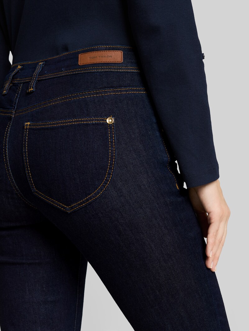 Tom Tailor TTALEXA STRAIGHT Jeans - Rinsed Blue Denim