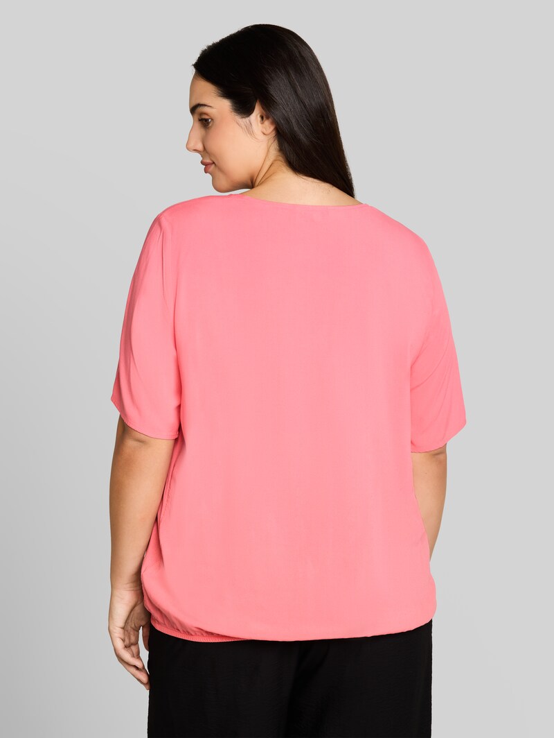 Tom Tailor Plus Size - Bluse aus Viskose - Soft Fuchsia Pink