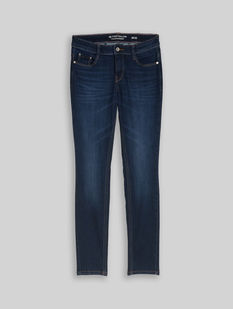 Tom Tailor TTLUCIE SKINNY Jeans - Dark Stone Wash Denim