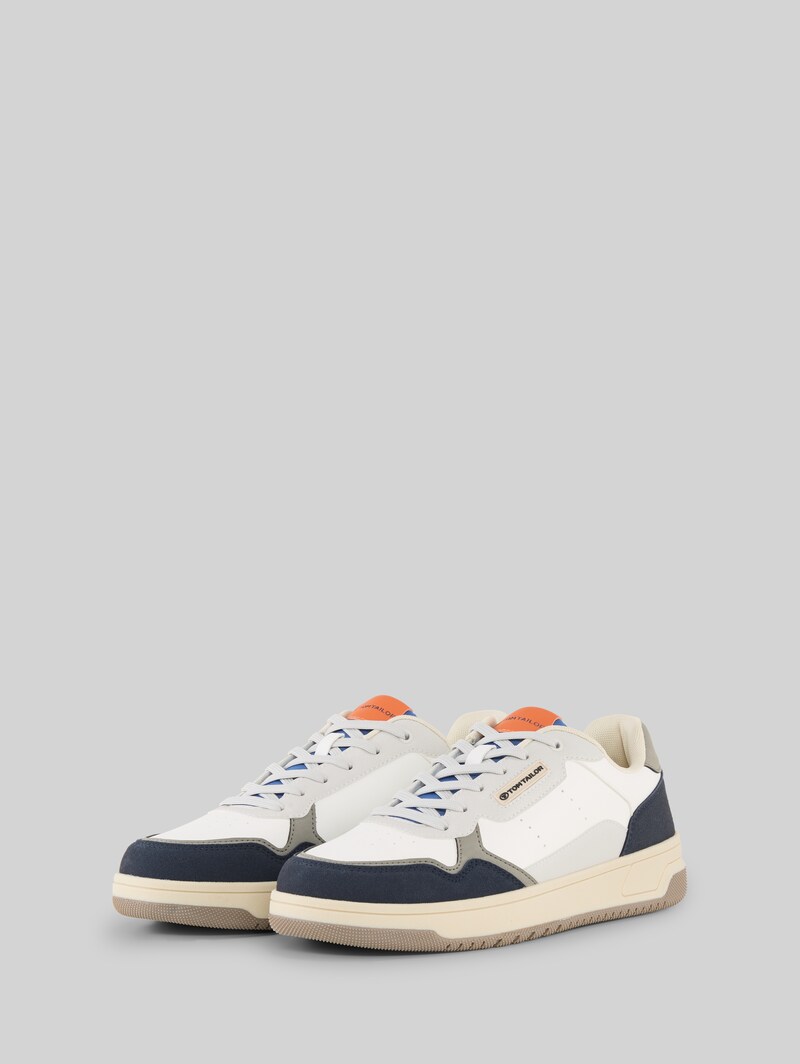 Tom Tailor Sneaker mit Colour-Blocking - White-navy