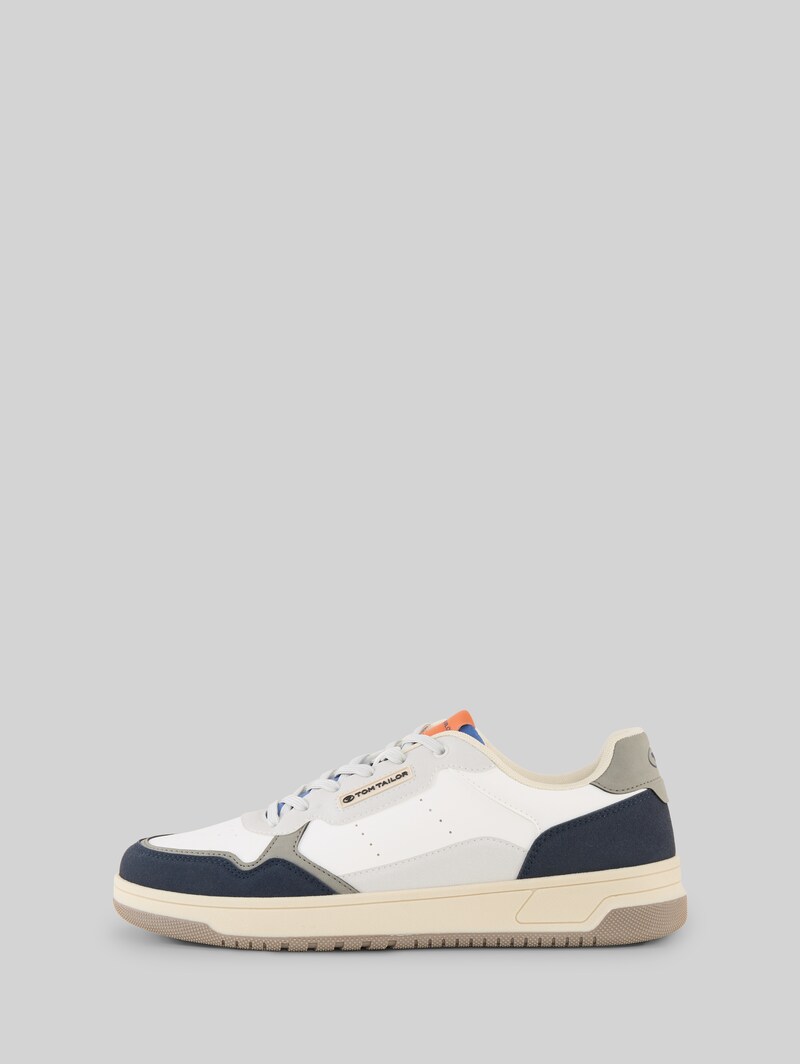 Tom Tailor Sneaker mit Colour-Blocking - White-navy