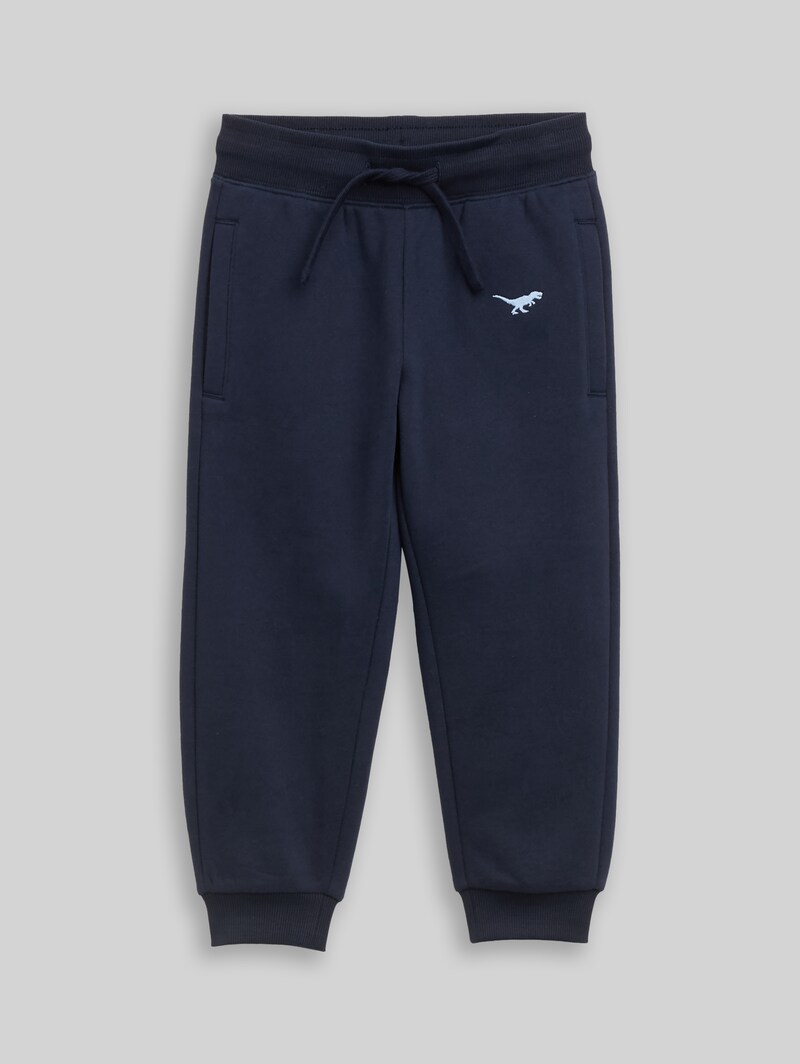 Tom Tailor Jogginghose mit Dino-Stickerei - Sky Captain Blue