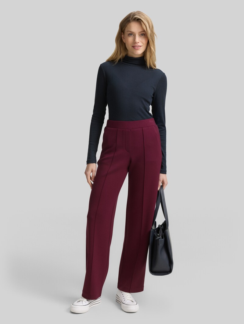 Tom Tailor Straight Scuba Hose - Bordeaux Red