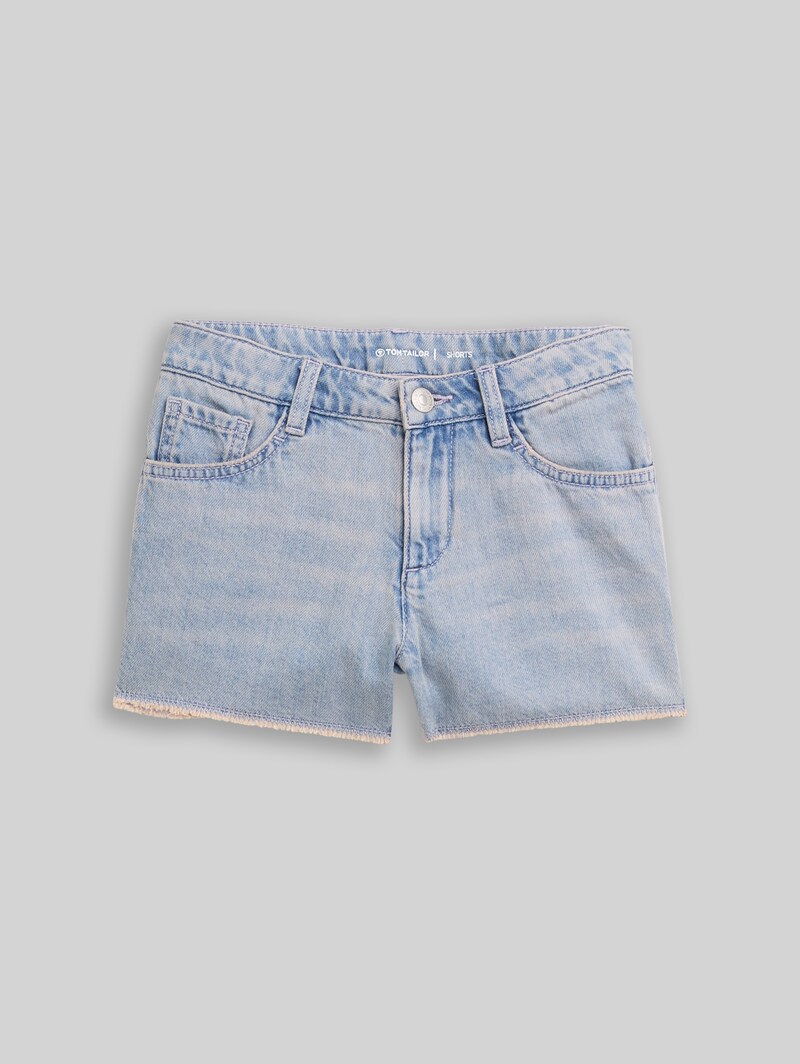 Tom Tailor Jeans Shorts - Tinted Blue Denim