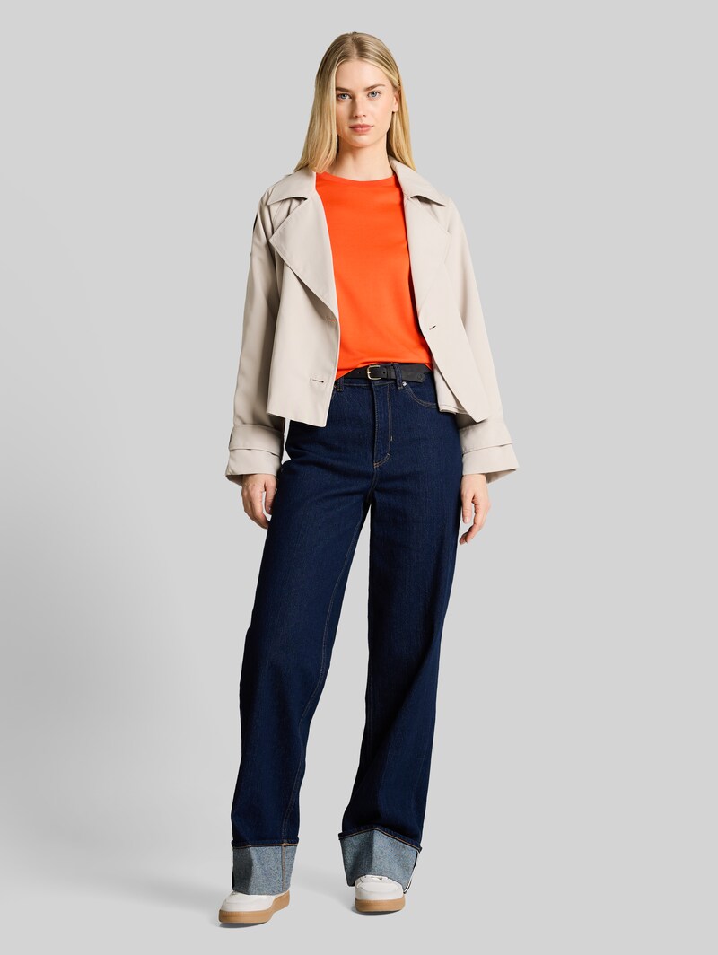 Tom Tailor Loose Fit T-Shirt - Fiery Orange