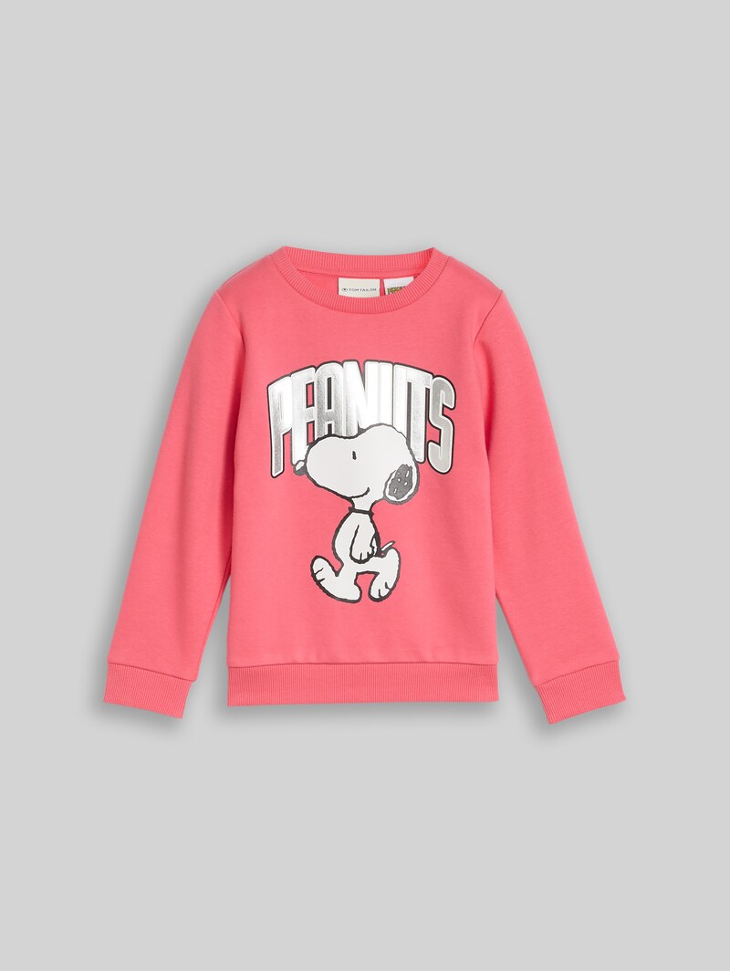 Tom Tailor Sweatshirt mit Snoopy-Print - Pink Dream