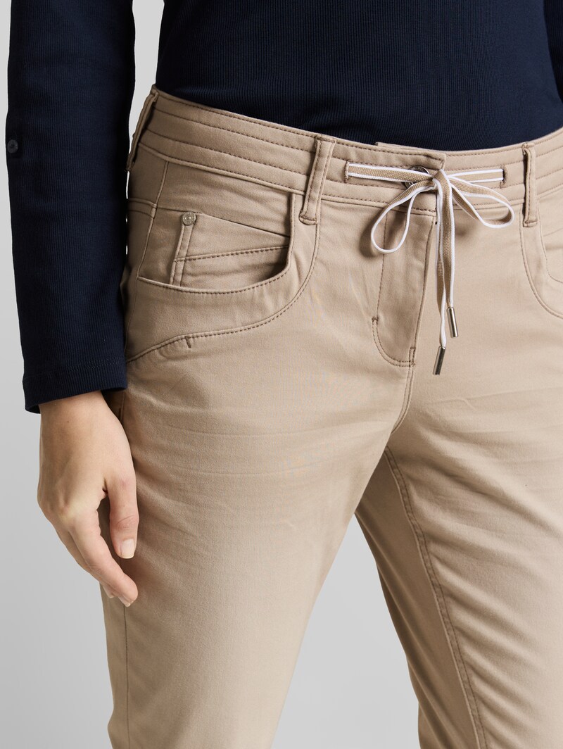 Tom Tailor Tapered Relaxed Hose - Soft Taupe Grey