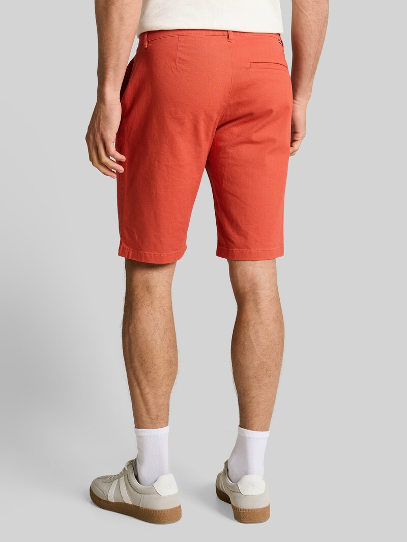 Tom Tailor TTSLIM Chino Shorts - Chili Orange Tom Tailor TTSLIM Chino Shorts - Chili Orange