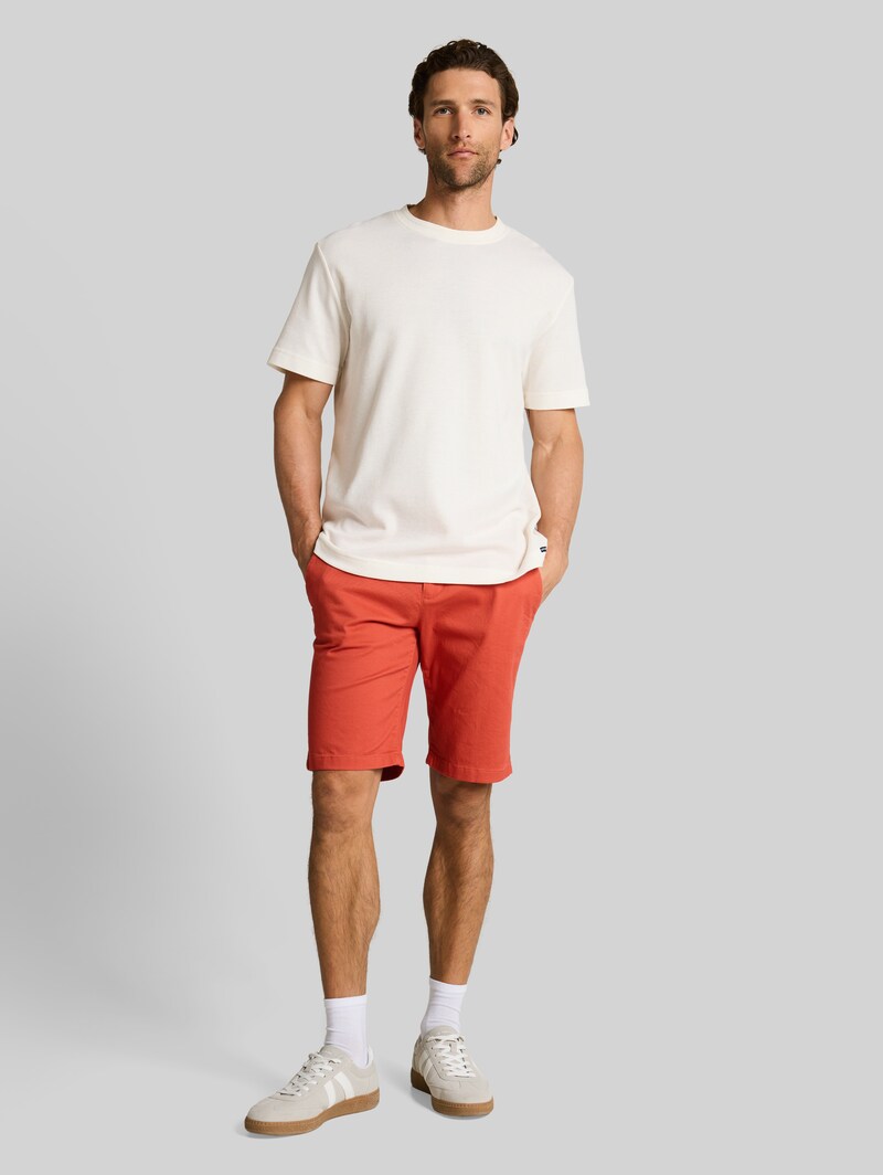Tom Tailor TTSLIM Chino Shorts - Chili Orange