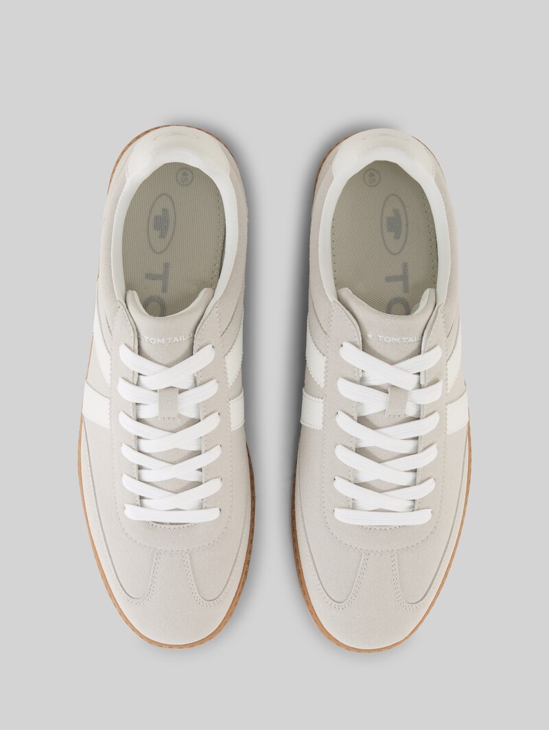 Tom Tailor Sneaker mit Colour-Blocking - Light Grey-white