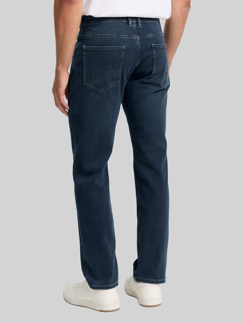 Tom Tailor TTMARVIN STRAIGHT Jeans mit Superstretch - Dark Stone Blue Black Denim Tom Tailor TTMARVIN STRAIGHT Jeans mit Superstretch - Dark Stone Blue Black Denim