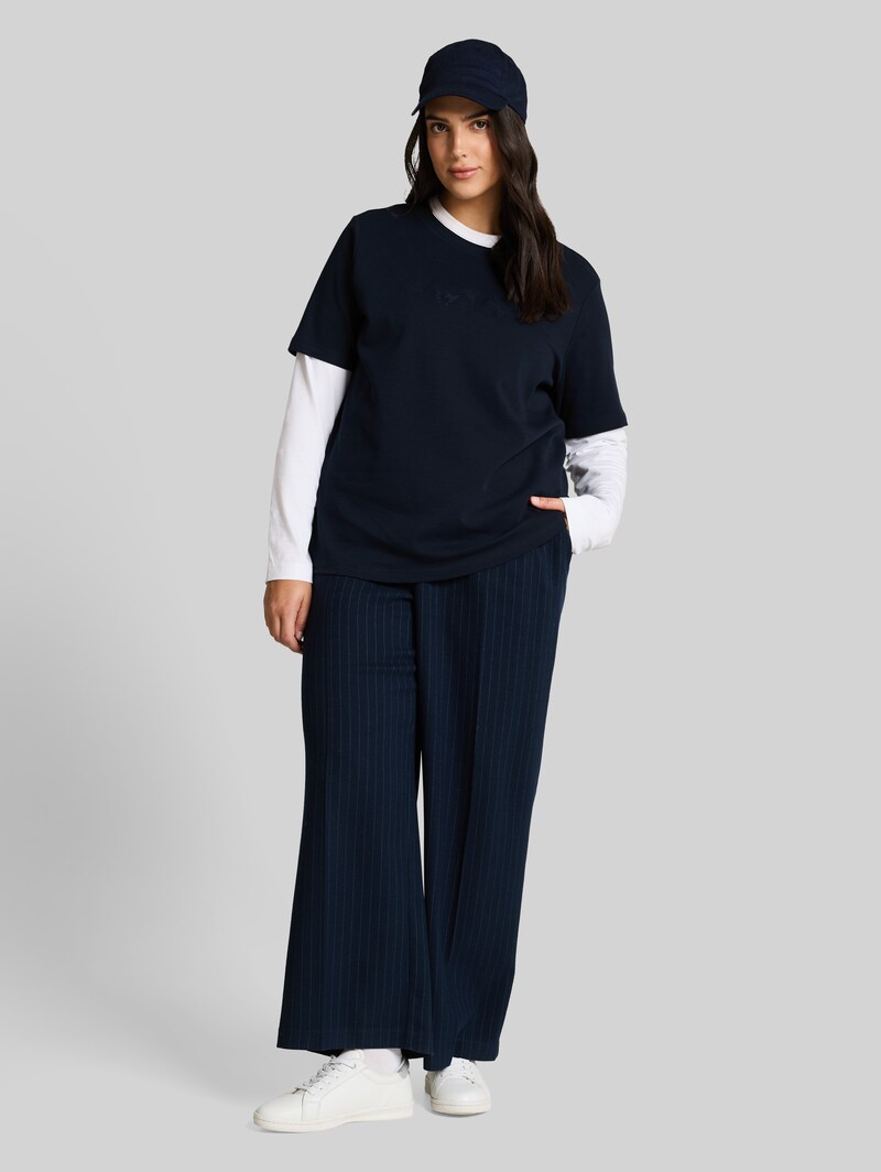 Tom Tailor Plus Size - T-Shirt aus Baumwolle - Lunar Eclipse
