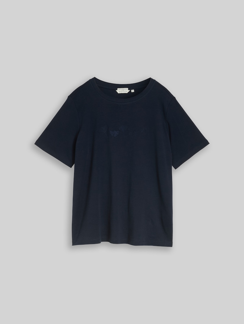 Tom Tailor Plus Size - T-Shirt aus Baumwolle - Lunar Eclipse