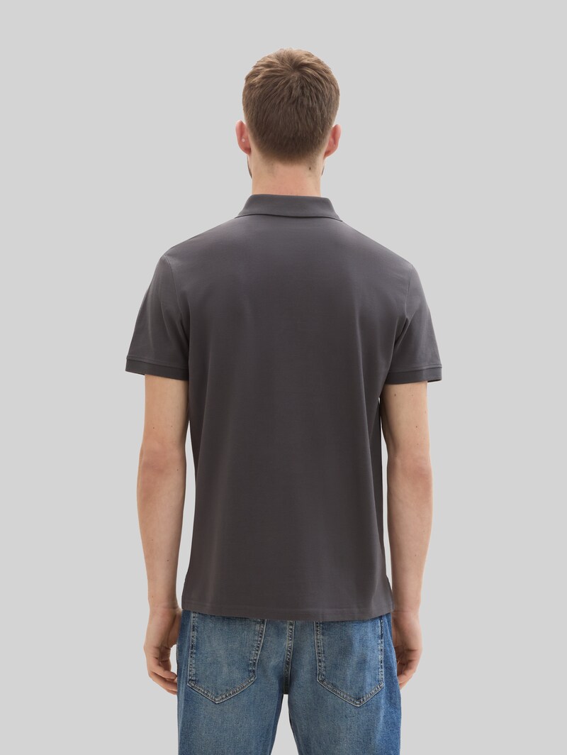 Tom Tailor Poloshirts im 2er-Pack - Tarmac Grey