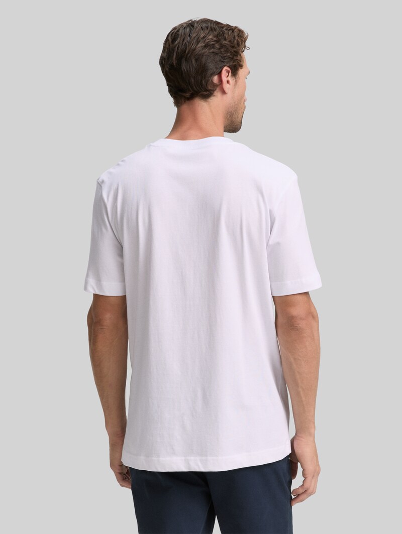 Tom Tailor T-Shirt mit Fotoprint - White