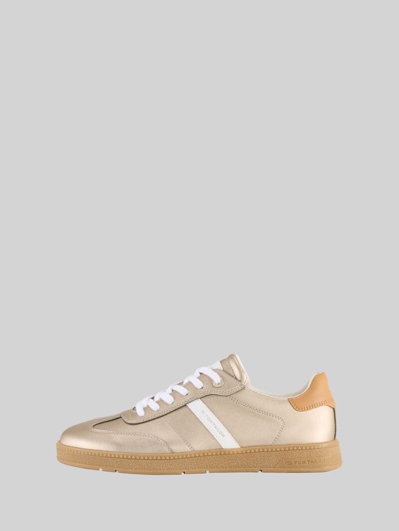 Tom Tailor Sneaker im Metallic-Look - Gold