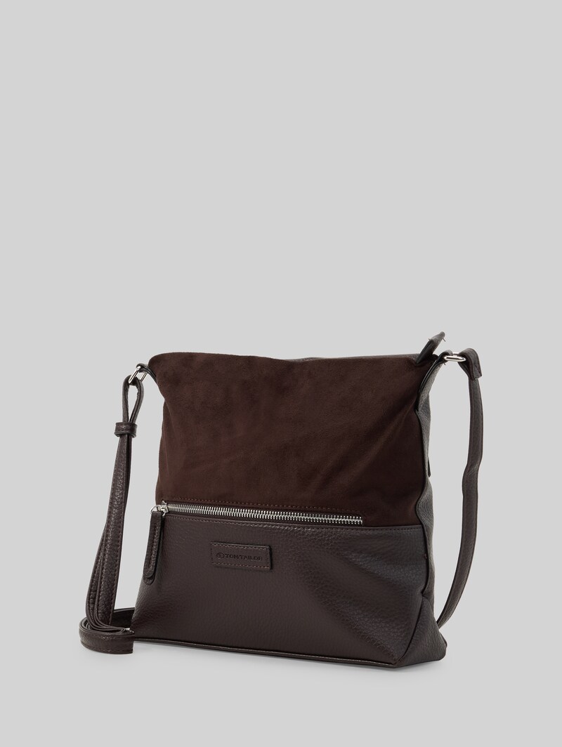 Tom Tailor TTGIA M Umhängetasche aus Lederimitat - Mixed Brown
