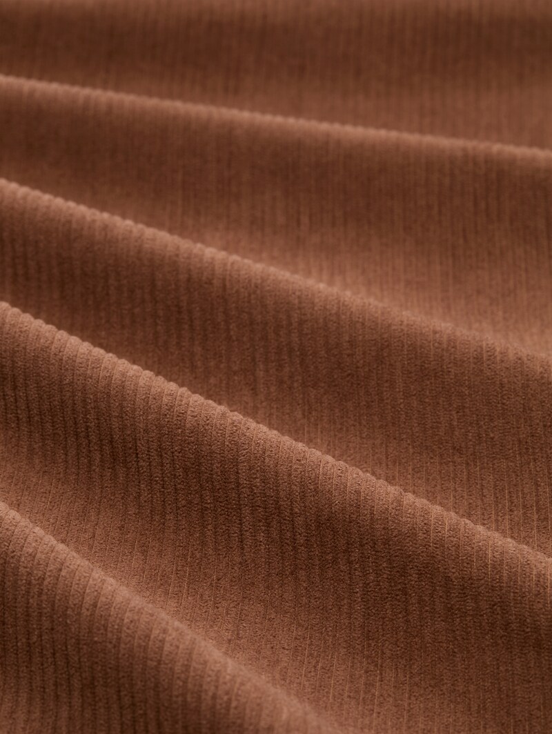 Tom Tailor Wide Leg Cordhose - Camel