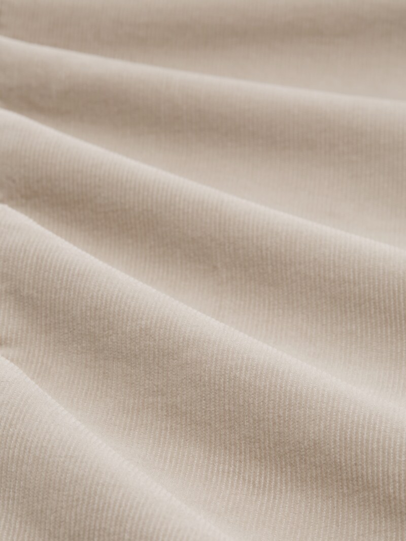 Tom Tailor Tapered Relaxed Cordhose - Soft Taupe Grey