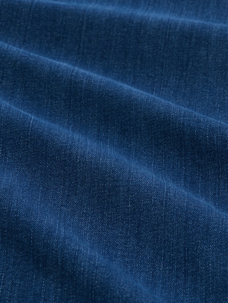 Tom Tailor TTMADINA WIDE Jeans - Mid Stone Bright Blue Denim