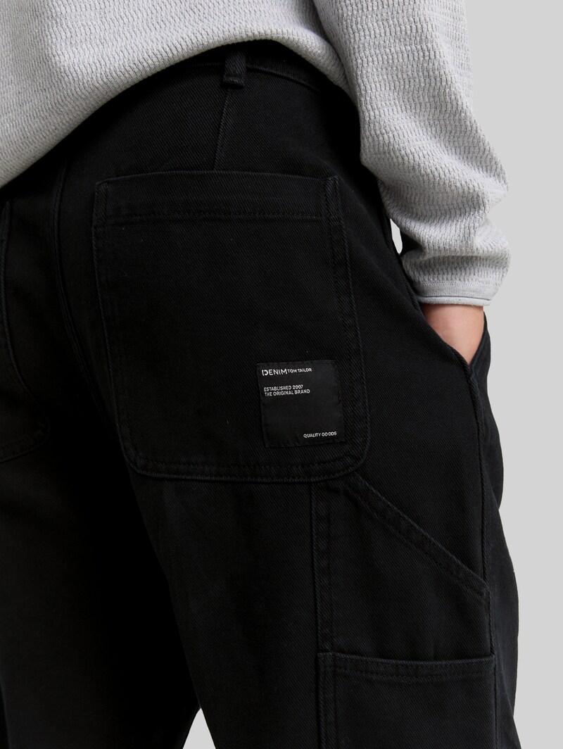 Tom Tailor TTLoose Jeans im Utility-Look - Black