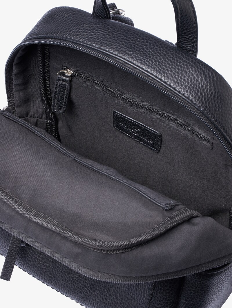 Tom Tailor TTTINNA S Rucksack aus Lederimitat - Schwarz / Black