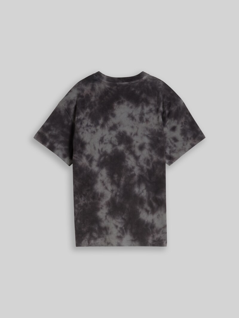 Tom Tailor Oversize Tie-Dye T-Shirt - Dark Grey Tie Dye Tom Tailor Oversize Tie-Dye T-Shirt - Dark Grey Tie Dye