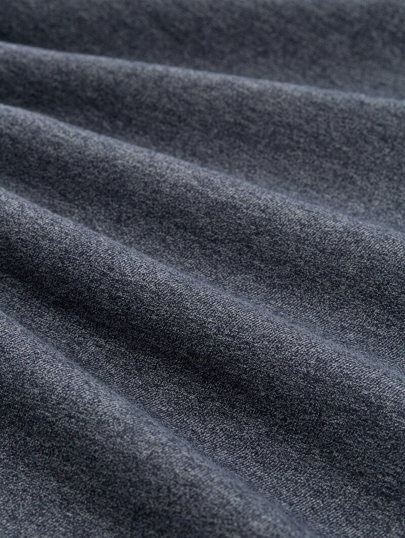 Tom Tailor Snood Sweatshirt mit Logo-Details - Navy Grindle Structure