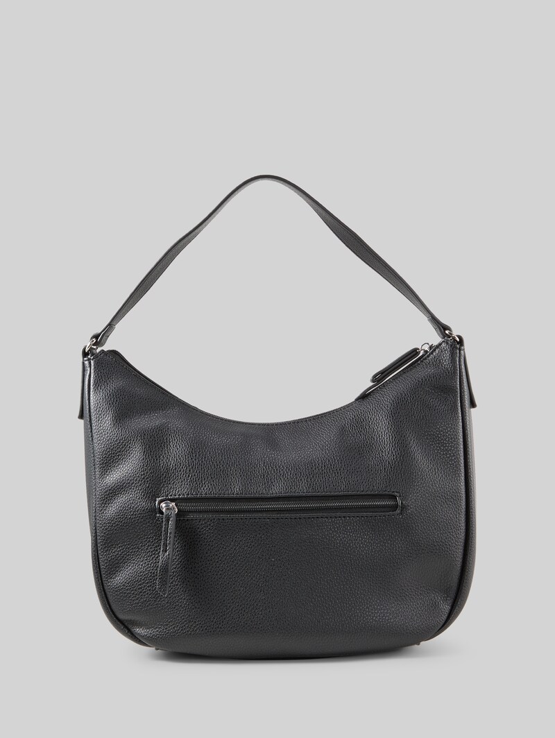 Tom Tailor TTBECA M Beuteltasche mit Reißverschluss-Details - Schwarz / Black