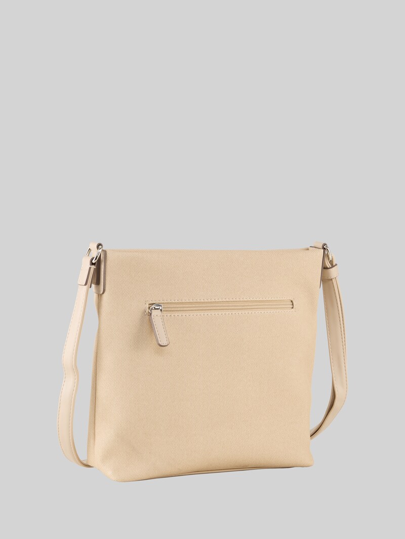 Tom Tailor TTROSA S Umhängetasche in Canvas-Optik - Beige / Beige