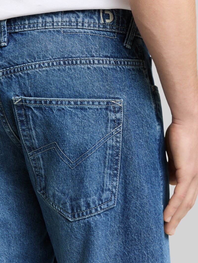 Tom Tailor TTWAYLEN RELAXED Jeans - Used Mid Stone Blue Denim