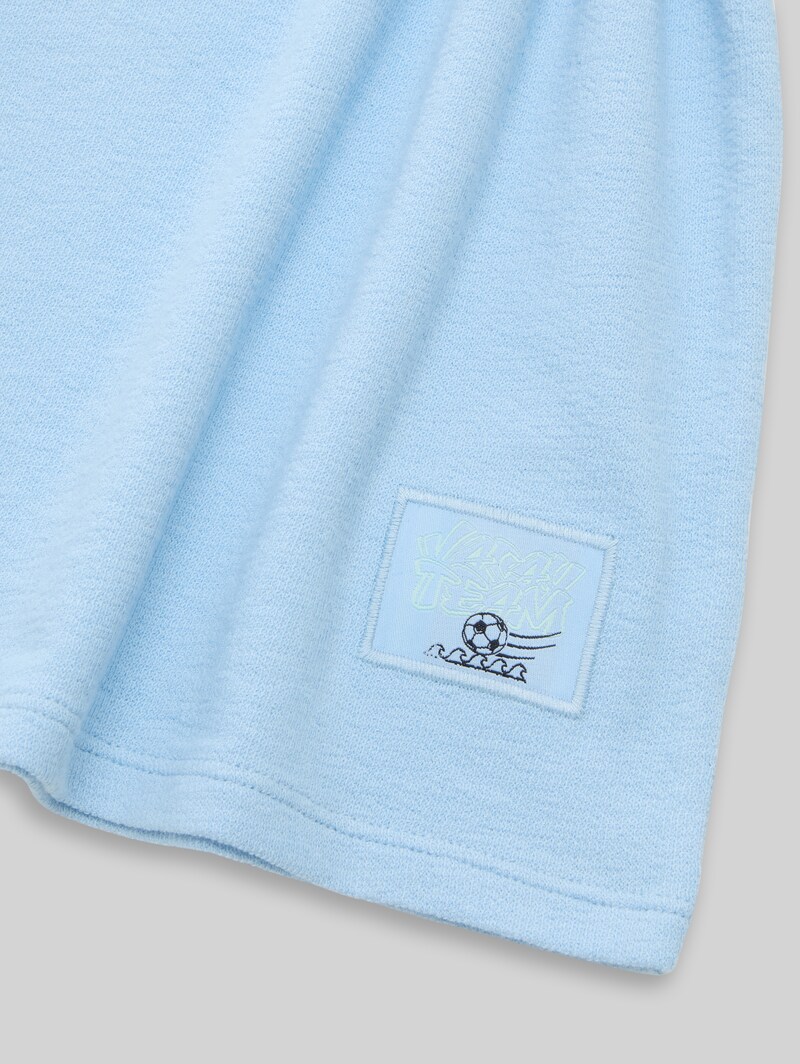 Tom Tailor Poloshirt mit Struktur - Light Cloudy Blue