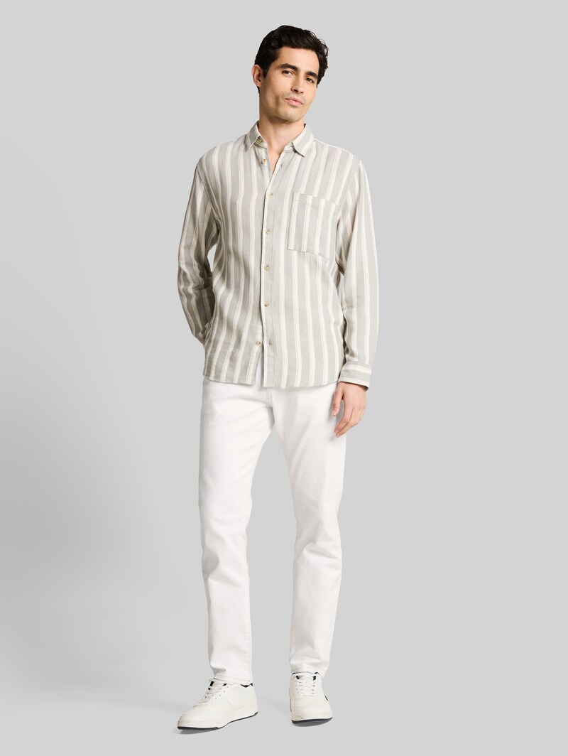 Tom Tailor TTJOSH REGULAR SLIM Jeans - White Denim