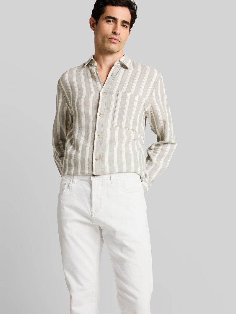 Tom Tailor TTJOSH REGULAR SLIM Jeans - White Denim
