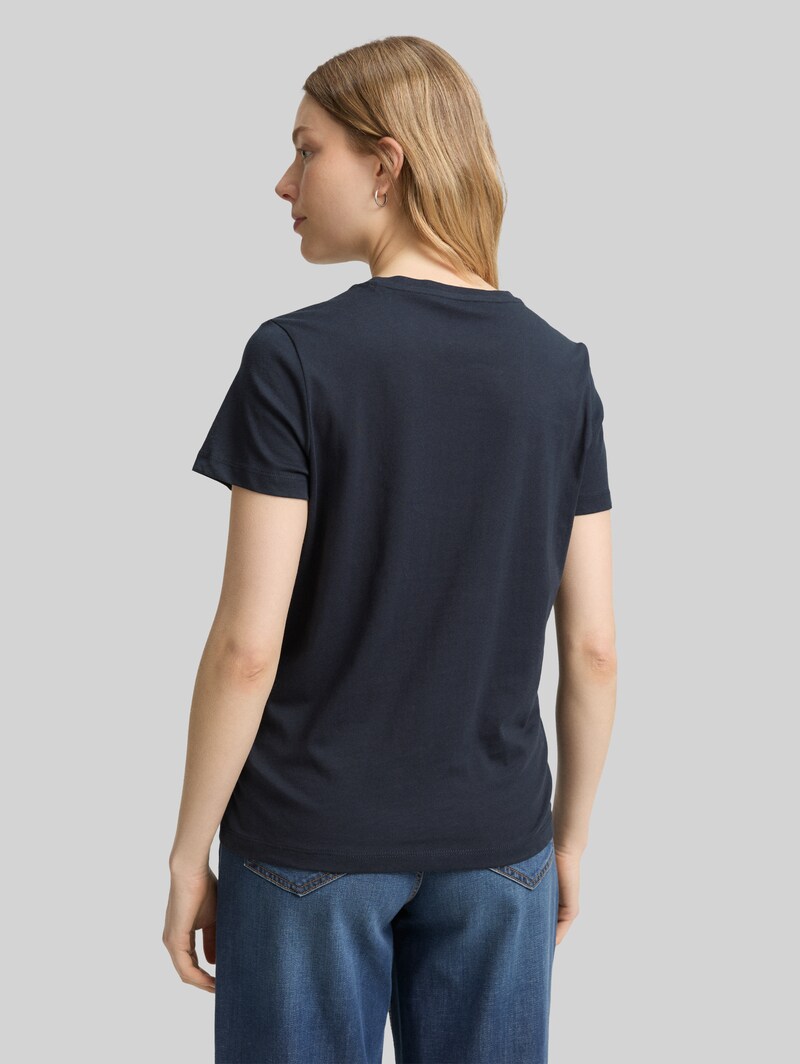 Tom Tailor T-Shirt mit Print - Lunar Eclipse