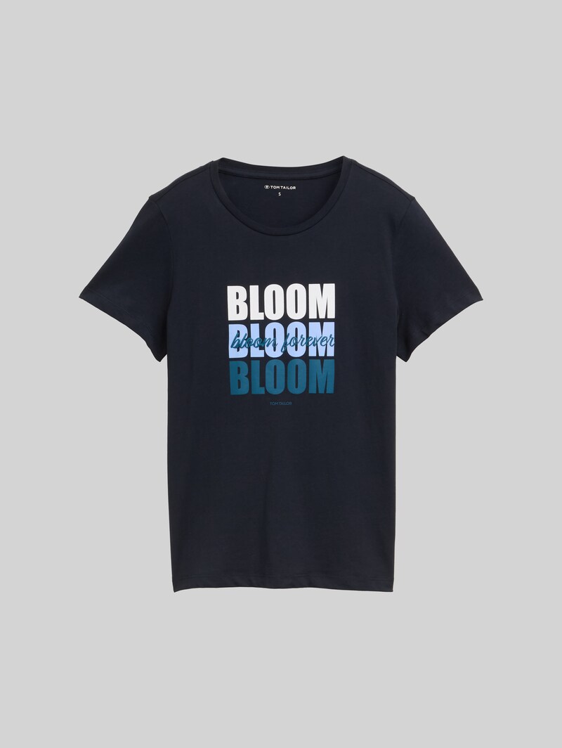 Tom Tailor T-Shirt mit Print - Lunar Eclipse