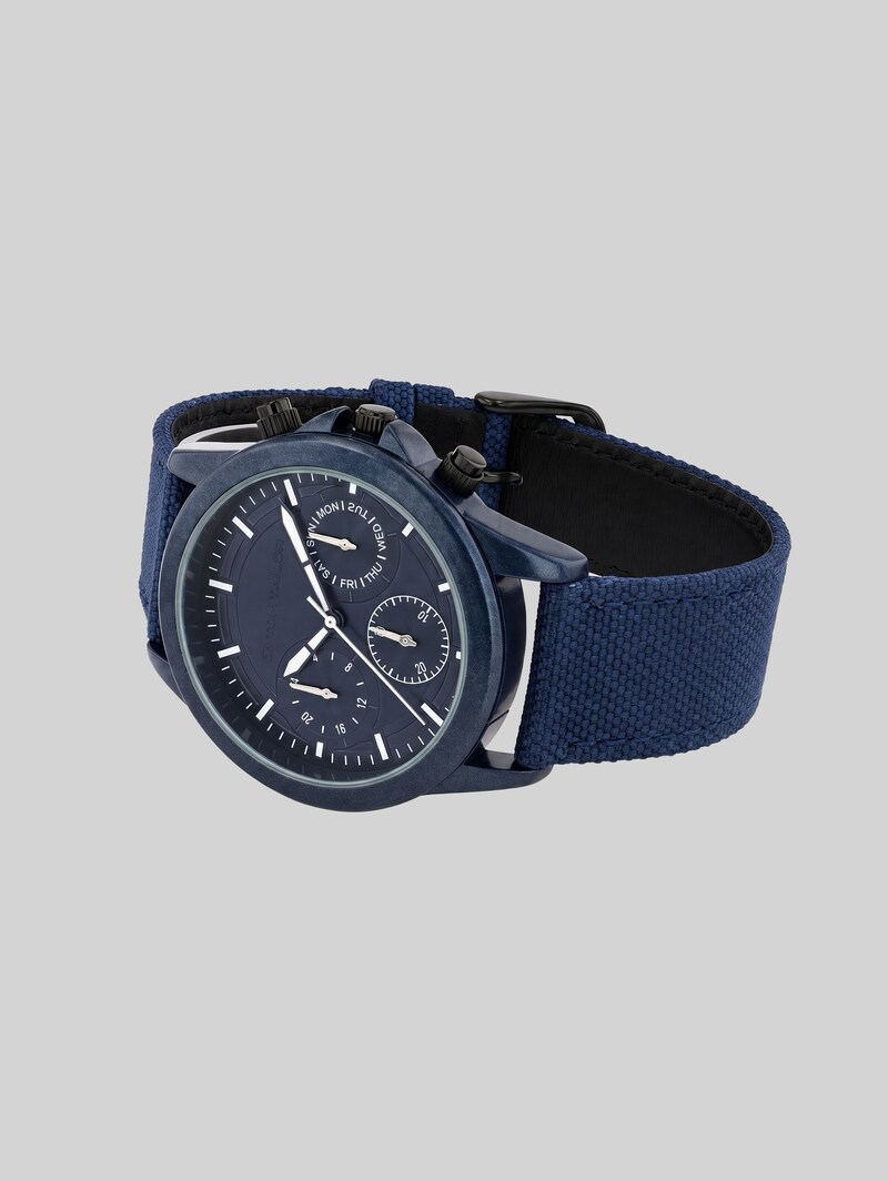 Tom Tailor Armbanduhr Chronograph marineblau - Gun