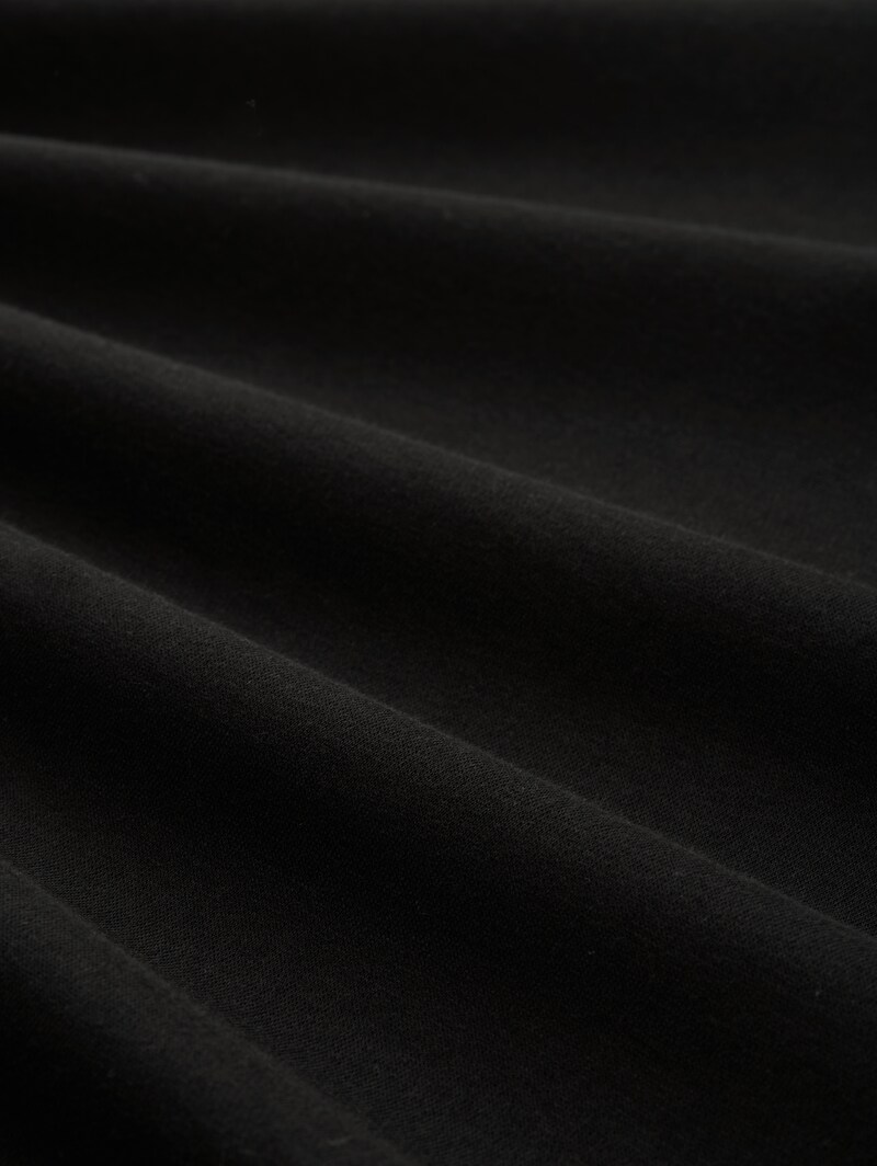 Tom Tailor Sweatshirt mit Logo-Badge - Black