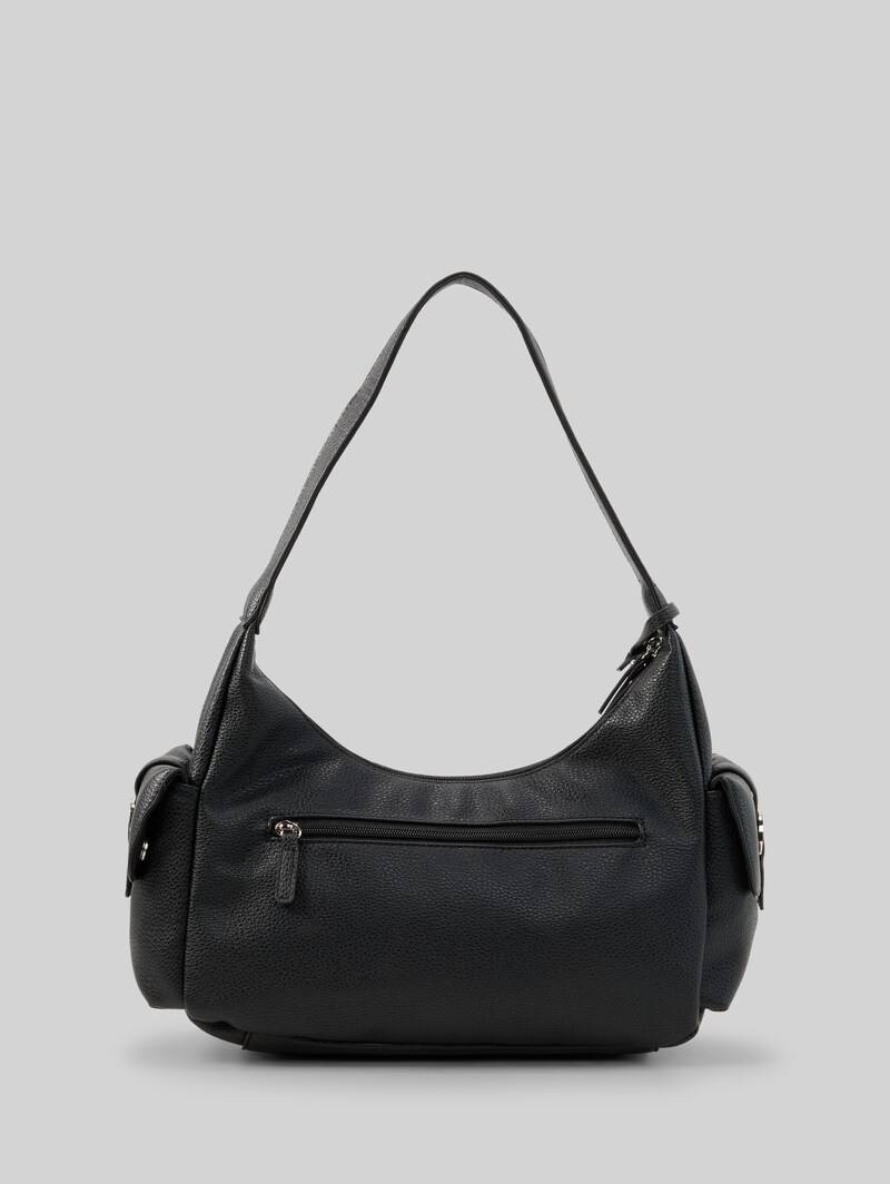 Tom Tailor TTCHARIS M Schultertasche mit Taschenanhänger - Schwarz / Black