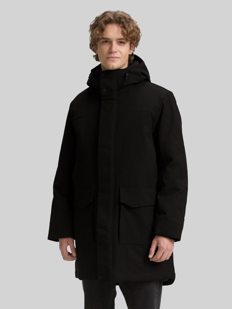 Tom Tailor Parka mit wasserabweisender Funktion - Black Tom Tailor Parka mit wasserabweisender Funktion - Black