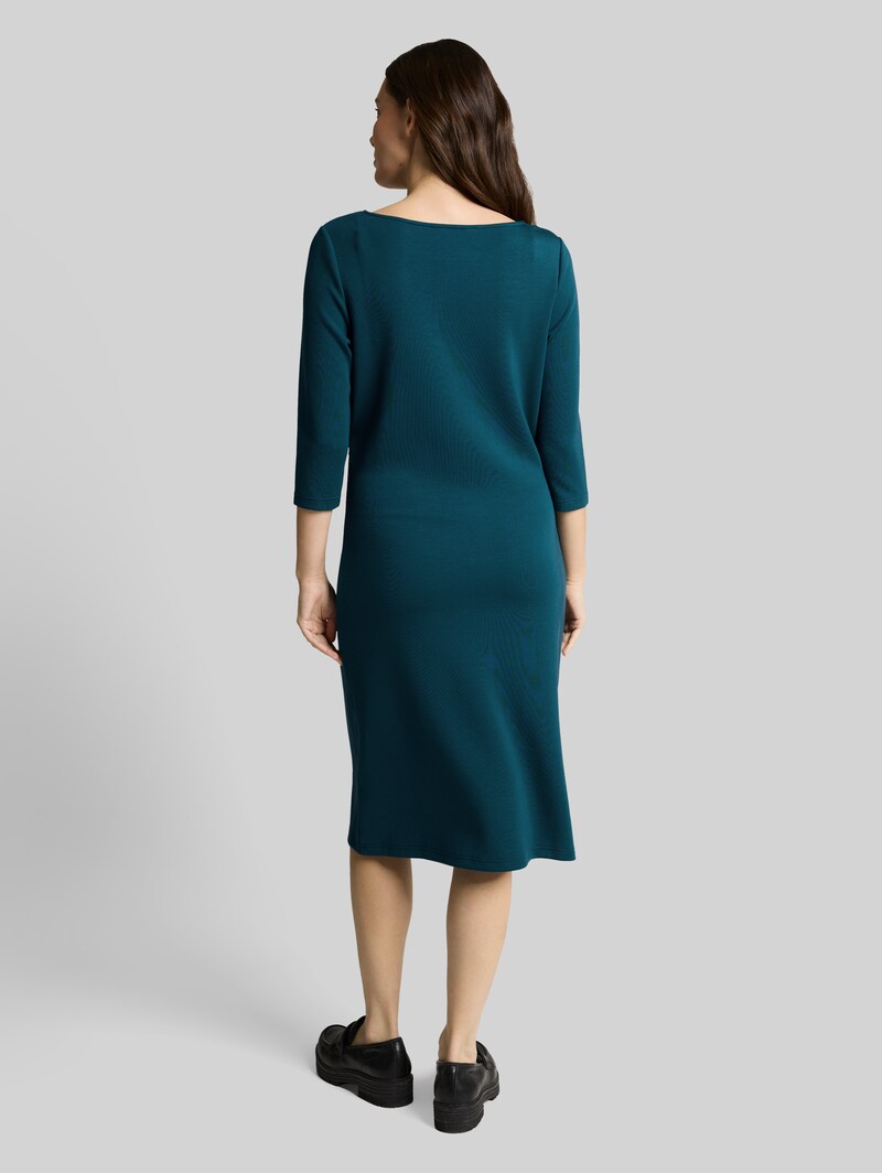 Tom Tailor Kleid mit Raffungen - Deep Meadow Green