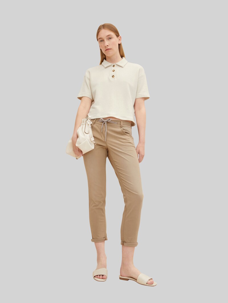 Tom Tailor Tapered Relaxed Jeans - Dark Sepia